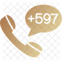 Suriname Dial Code  Icon