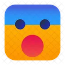 Gritar Surpreso Cara Icon