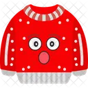 Surpris Emoji Sweat Shirt Icône