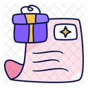 Surprise Gift Wrapping Icon