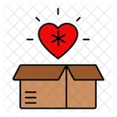 Charity Donations Box Icon