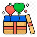 Surprise Box Surprise Gift Box Surprise Present Icon