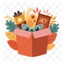 Surprise Box Gift Present Icon