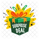 Surprise Deal Gift Present Icon