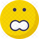 Surprised Stare Emoticon Emoticons Icon