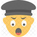 Shocked Surprised Emoji Icon