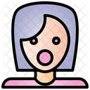 Surprised Feeling Face Icon