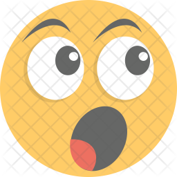 Surprised Emoticon Icon