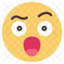 Surprised Face  Icon