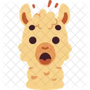 Llama Animal Cute Icon