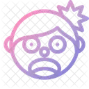 Boy Face Surprised Icon