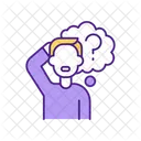 Surprised Man Confusion Man Icon