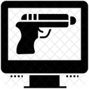 Surveillance Des Armes Armement Verification Icône