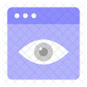 Site Web Page Web Surveillance Icon