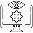 Surveillance Du Systeme Parametres De Lordinateur Portable Configuration Du Systeme Icône