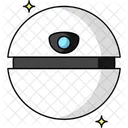 Robot Surveillance Droid Icon