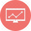 Moniteur Infographie Analyse Icône