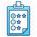 Clipboard Survey Rate Icon