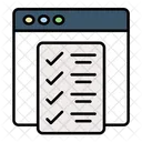 Feedback Checklist Review Icon