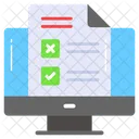 Application Online Feedback Icon