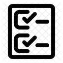 Survey Checklist Clipboard Icon