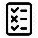 Survey Protocol Checklist Icon