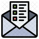 Survey Mail  Icon
