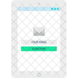 Suscribir correo  Icono