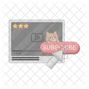 Suscribirse Suscripcion Redes Sociales Icono