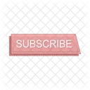 Suscribirse Suscripcion Redes Sociales Icono