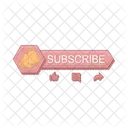 Suscribirse Suscripcion Redes Sociales Icono