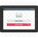 Suscripción de e-mail  Icono