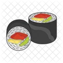 Food Sushi Onigiri Symbol