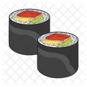 Food Sushi Onigiri Icône