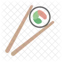 Chopsticks Maki Roll Icon