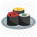 Sushi Sushi Rolls Food Sushi Icon