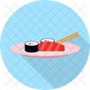 Sushi Restaurant Concept Icon