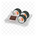 Sushi Comida Japones Icono