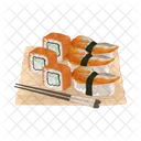 Sushi Food Japanese Icon