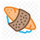 Sushi Rice Roll  Icon