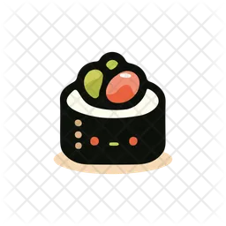 Sushi Roll  Icon