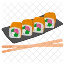 Sushi Roll Roll Food Icon