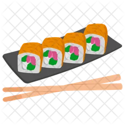 Sushi roll  Icon