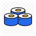 Sushi Roll Fast Food Japanese Icon