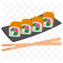 Sushi Roll Roll Food Icon
