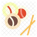 Sushi Roll Seafood Rice Icon
