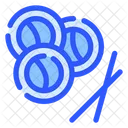 Sushi Roll Seafood Rice Icon