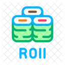 Sushi Roll Dish Icon