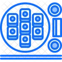 Sushi Roll Plate Icon