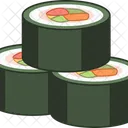 Sushi Japanisch Meeresfruchte Symbol